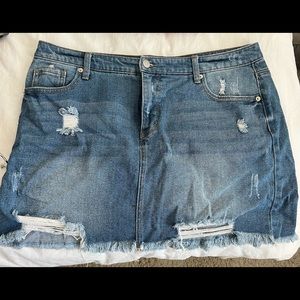 Wild Fable Denim Mini Skirt